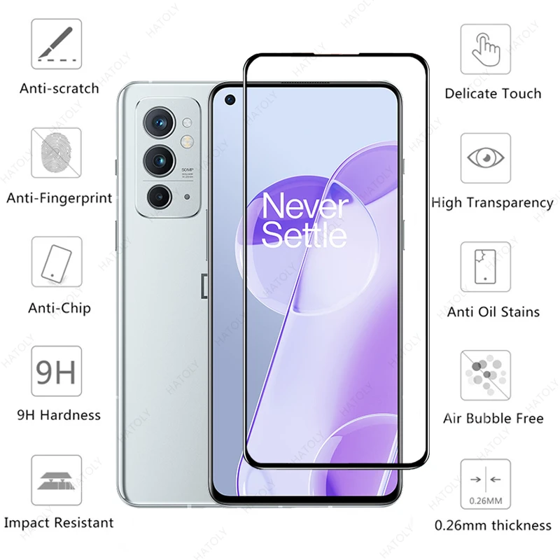 Cristal templado para OnePlus 9RT, Protector de pantalla para c&aacute;mara, pel&iacute;cula de lente, para 9RT 9 9R 8T Nord 2 5G CE N200 N10 5G N100-1