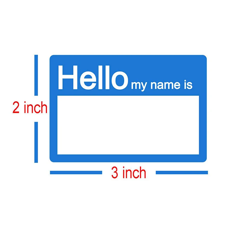 200 шт./упак. Hello My Name label Канцелярские Стикеры канцелярские наклейки офисные