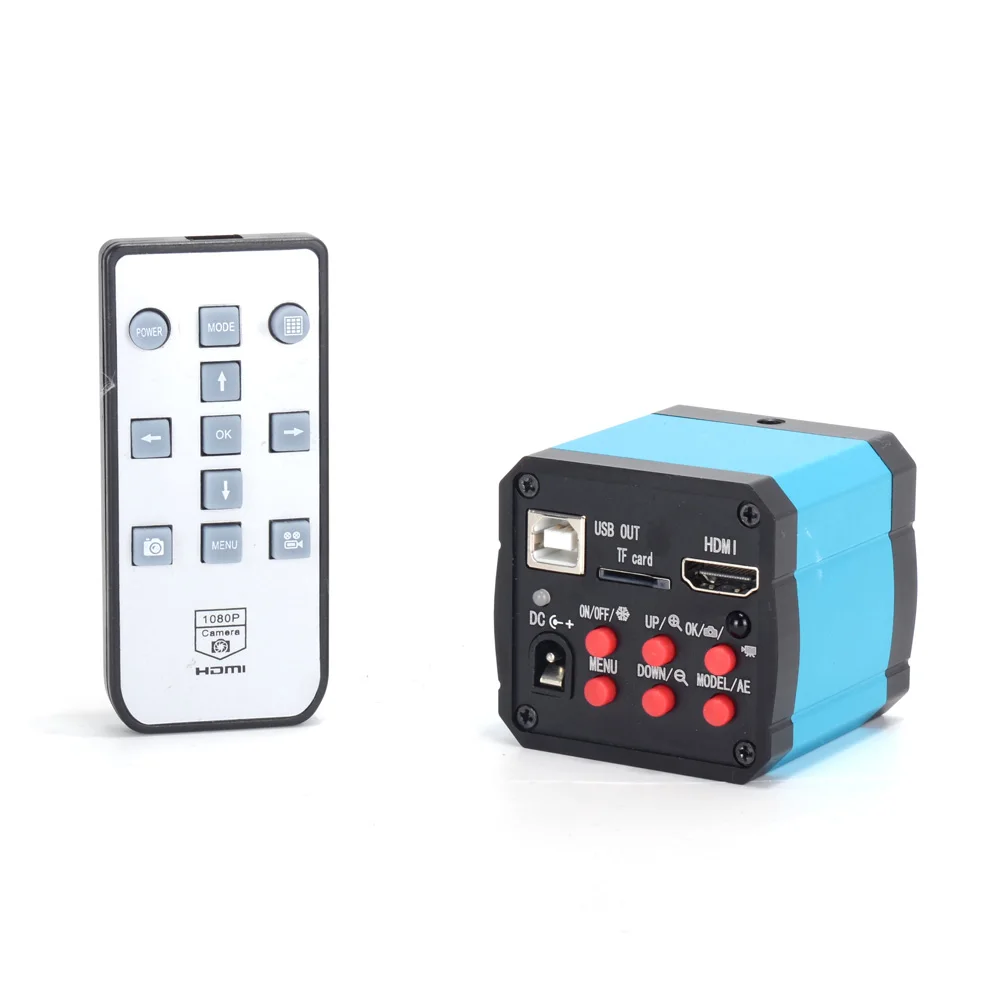 

HY-2307 48MP 2K 1080P HDMI USB Electronic Industry Video Microscope Camera for Stereo Machine PCB CPU Board Repair Magnifier