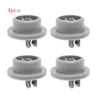 4pcs dishwasher lower rack basket dishrack wheel roller axle stud kit assembly 165314 fit for bosch replacement