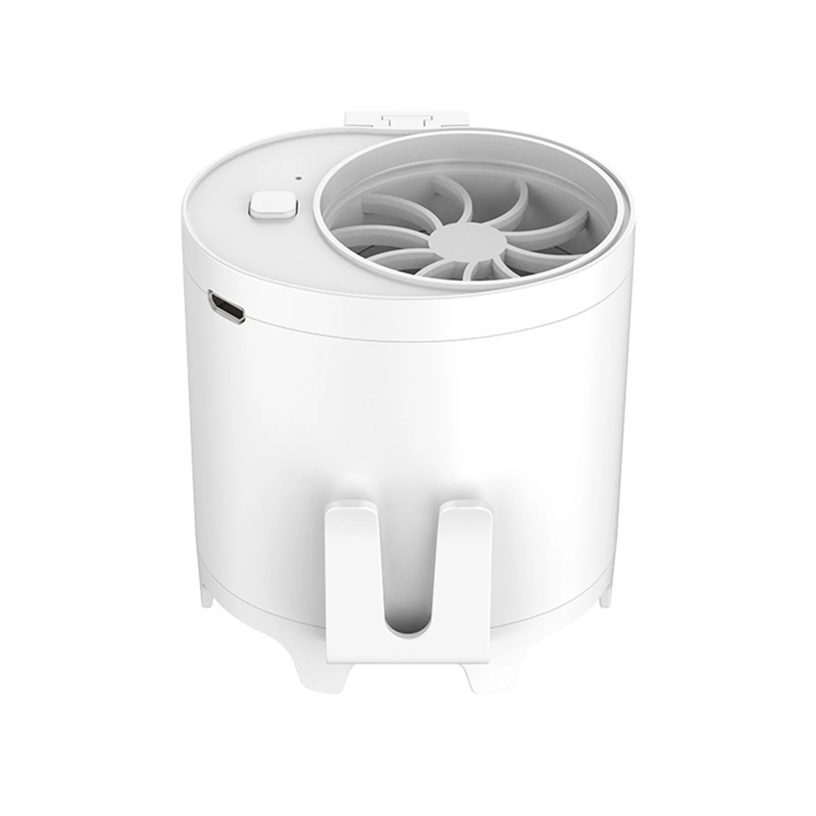 

Hot Portable Mini Waist-mounted Fan with 3 Wind Speeds USB Charging Personal Fan for Home Office Outdoor Activities