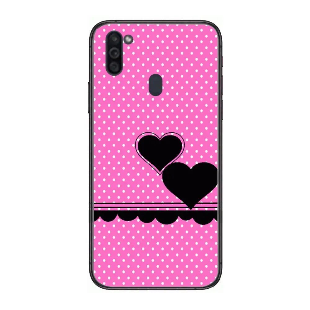 

love Fall in love Case Mobile Phone Case Hull For Samsung Galaxy M 10 20 21 31 30 60S 31S Black Shell Art Cell Cover TPU