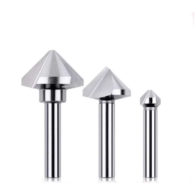 Лидер продаж HSS 3 флейты 90 градусов фаска зенкер сверла (4