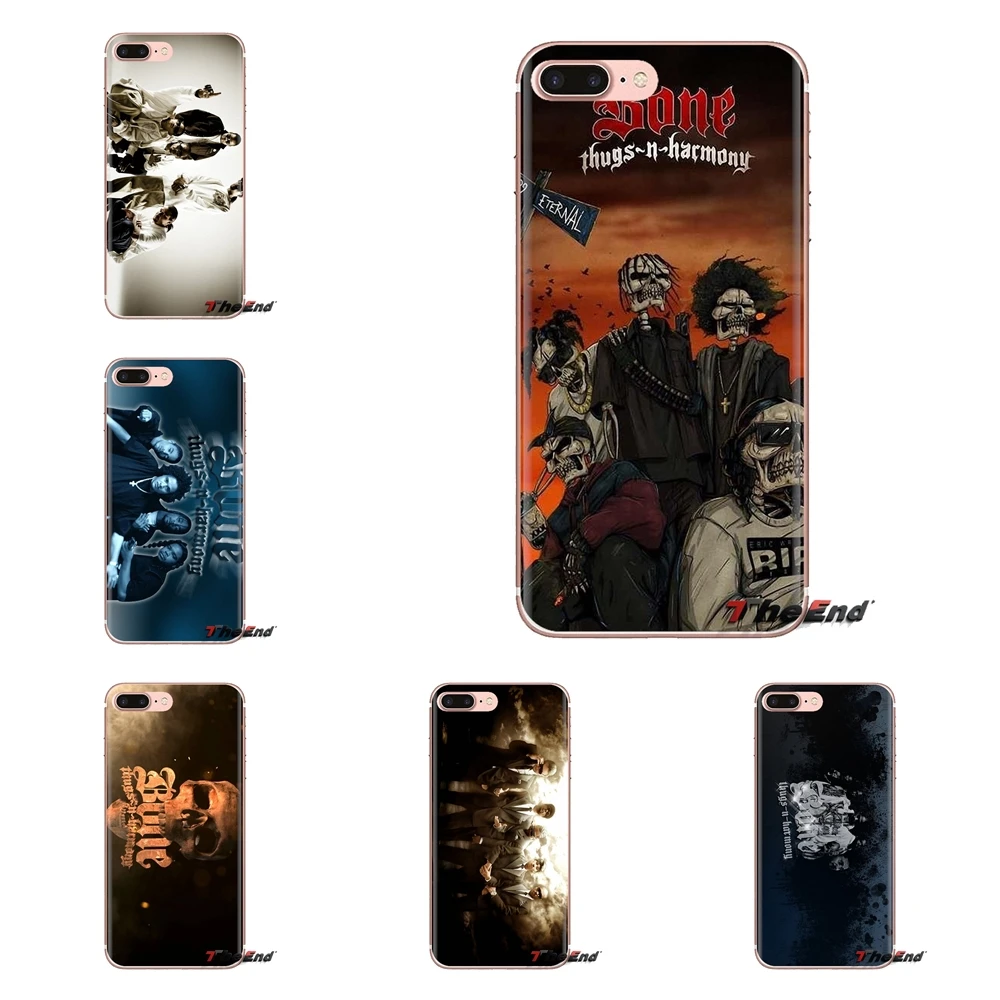 Прозрачный чехол из ТПУ для Samsung Galaxy S3 S4 S5 Mini S6 S7 Edge S8 S9 S10 Plus Note 3 4 5 8 9 Bone Thugs N Harmony