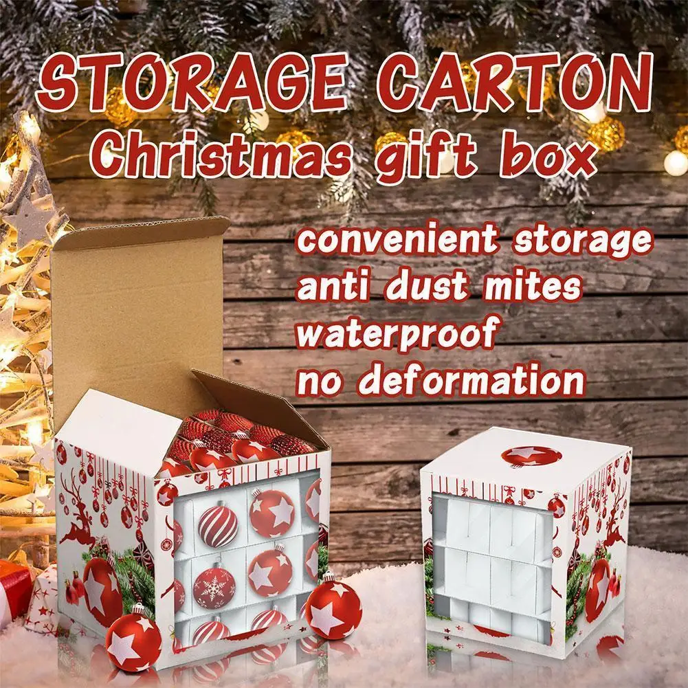 

1Pcs Christmas Gift Box Oxford cloth Gift Wrapping Calendar Advent Present Box Box Storage N2J9