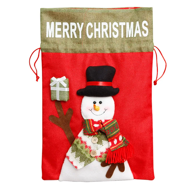 

Linen Drawstring Pouch Packaging Gift Bag Large Capacity Candy Gifts Jewelry Christmas Storage Packing Bag Jewelry Pouches