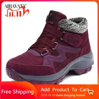 new winter women boots fashion keep warm snow boots high quality women lace up comfortable ladies boots