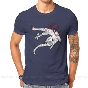 Футболка Subnautica Stalker, Классическая мужская футболка высокого качества, свободная уличная одежда с круглым вырезом