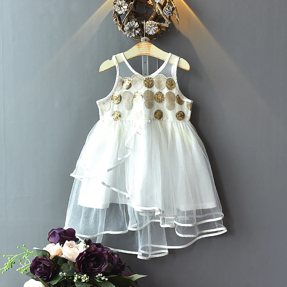 HE Hello Enjoy/Детское платье для малышей Одежда девочек вечерние фатиновые платья