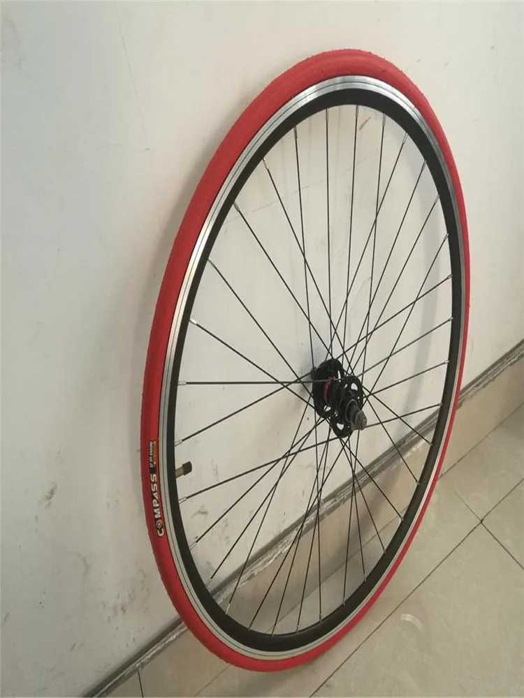 Комплект колес 700C F/R для дорожного автомобиля мертвый мух Одноколесный