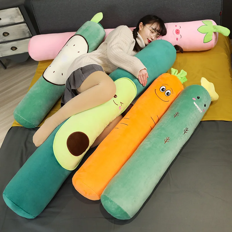 

100-160cm Cute New Fruit Toy Baby Plush Toys Stuffed Long Animal Doll Toys for Children Kids Classic Birthday Gift for Girl