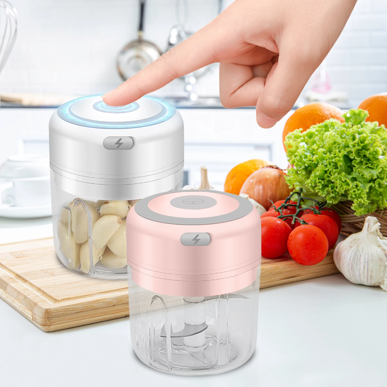 100/250 мл Usb электрическая давилка чеснока чеснок Пресс овощ перец чили мясо