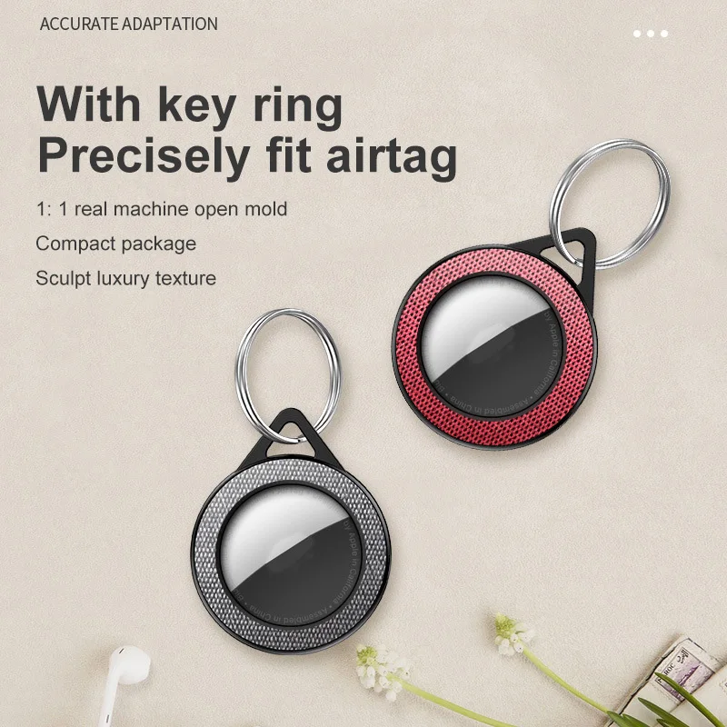 

Подходит для Apple airtag защитный чехол из твердого поликарбоната фланелевый полноразмерный защитный чехол с трекером и защитой от потери