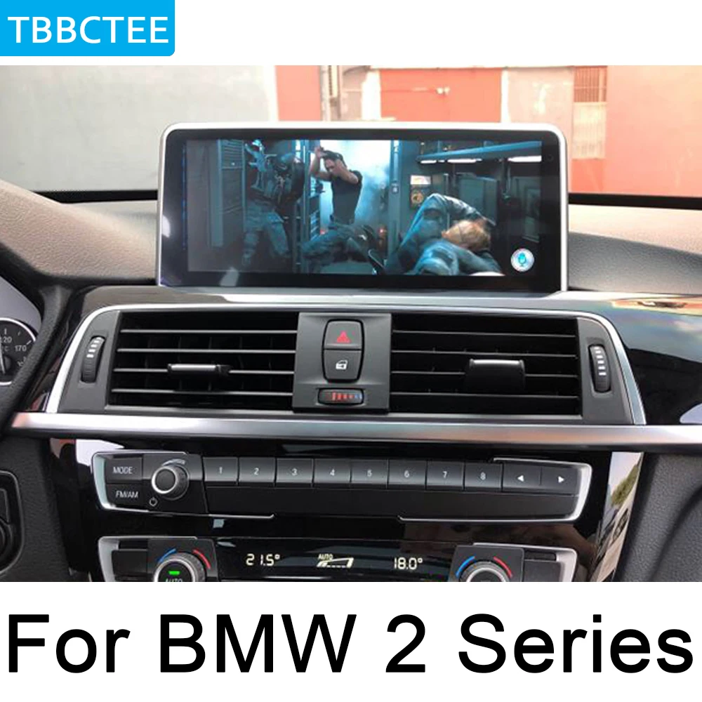 Для BMW 2 серии 2018 2019 мультимедийный рекордер Android автомобильный gps Navi Карта экран BT