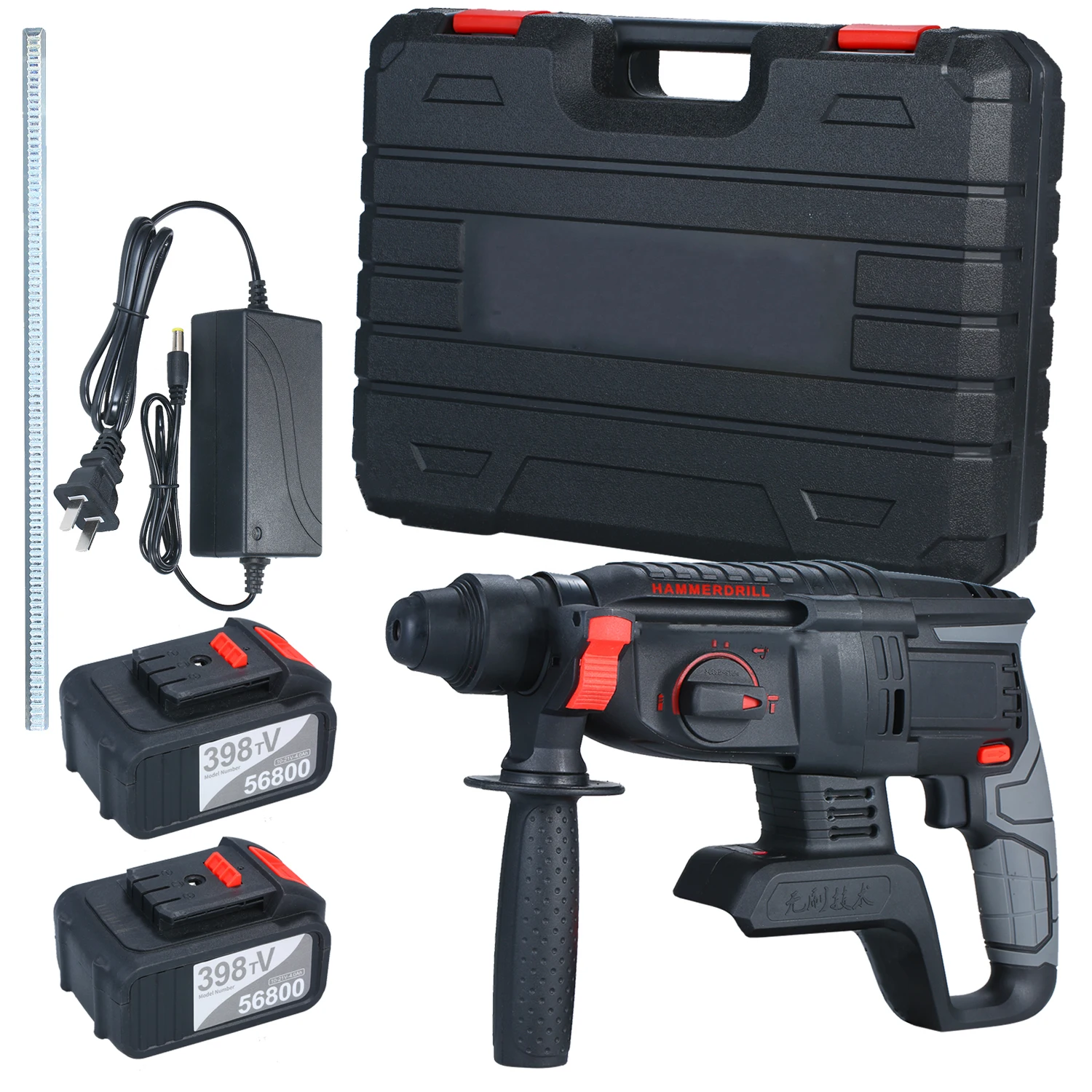 Ударная дрель бесщеточный Heavy Duty перфоратор SDS-plus регулировщик сцепление 980 об/мин
