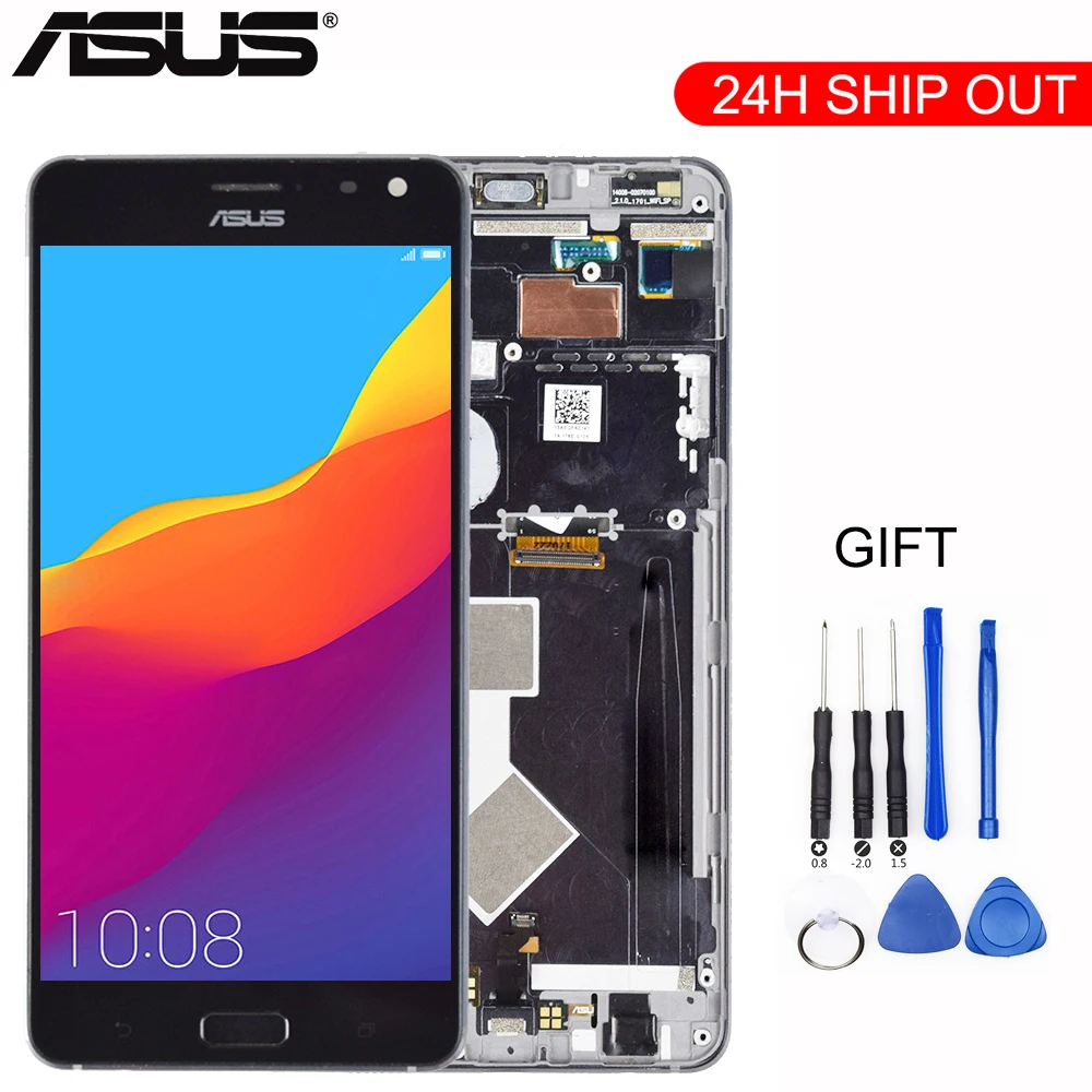 Оригинальный 5,7 '1440x2560 для ASUS ZS571KL Дисплей Для Zenfone AR экран ЖК-дисплей в сборе с рамкой запасные части