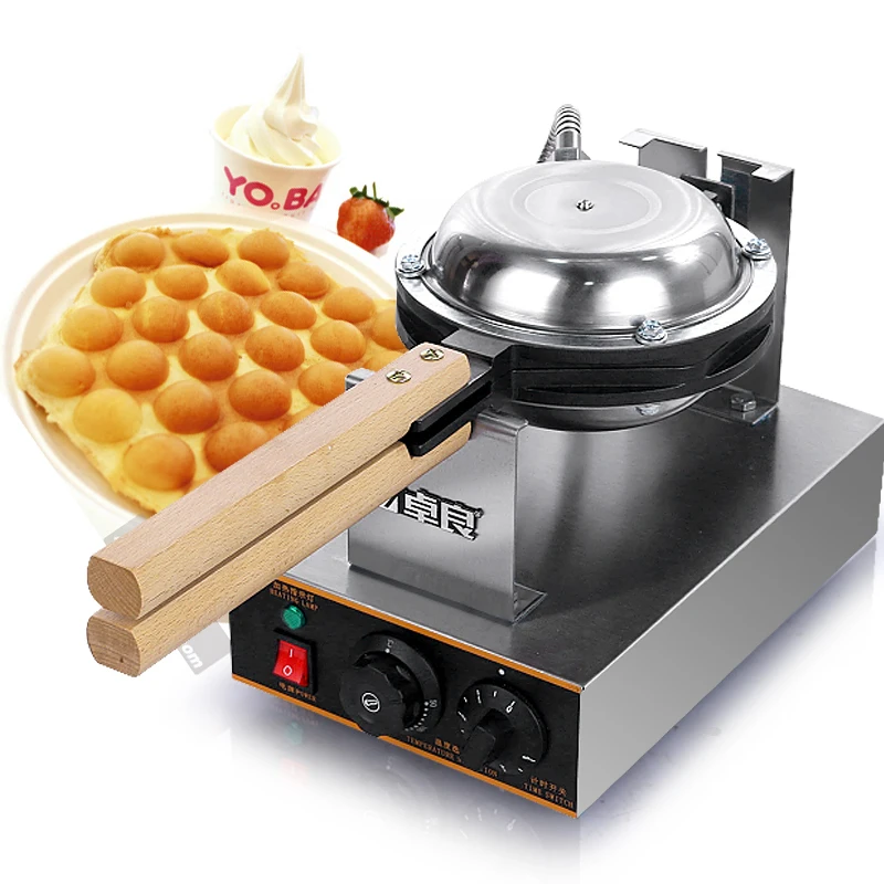 

Waffle bubble machine non-stick commerical hongkong egg waffle maker electric