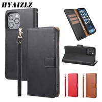 leather wallet case for iphone 13 12 pro max mini 11 xs xr x se 2020 8 7 6 6s plus luxury anti theft brush flip cover card coque