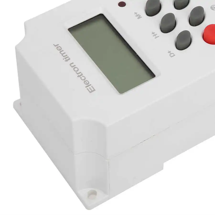 Цифровой таймер с ЖК-дисплеем микрокомпьютер электронный переключатель ABS 220 В