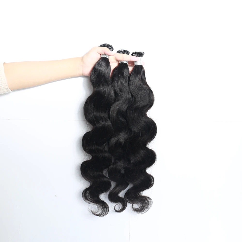 Body Wave Microlinks Human Hair Extension I Tips Brazilian Remy Micro Beads Extensions For Black Women |