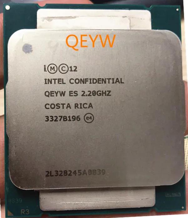 Строчный образец QS QEYW 2 GHz E5 V3 2630V3 LAG2011 8 octa core 16 thread 85W|Процессоры| |