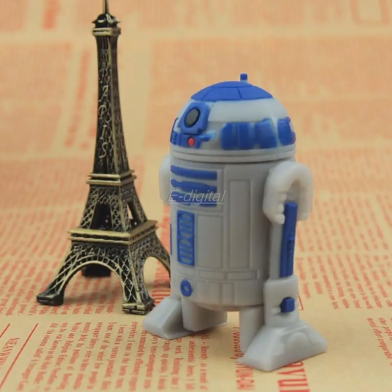 Usb флеш накопитель Star war 32 ГБ карта памяти 64 128 Мб usb Забавный робот USB 2 0 флэш
