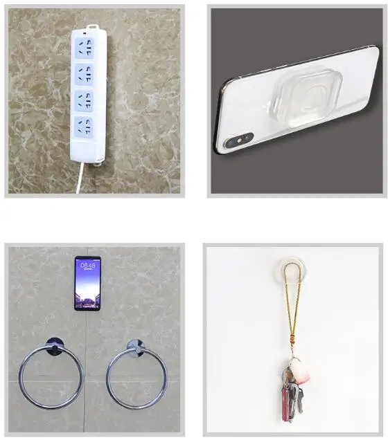 Универсальная автомобильная Волшебная нано-наклейка без следов держатель