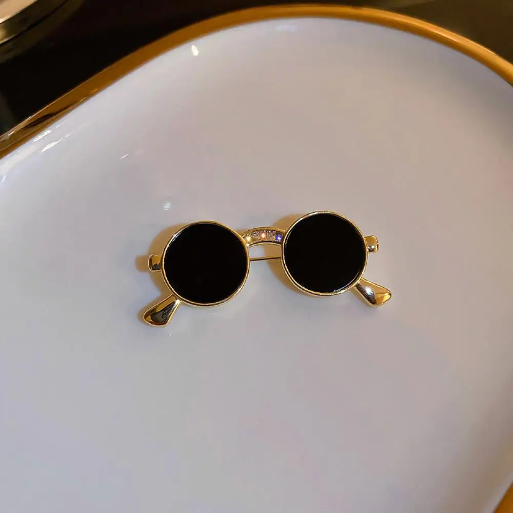 Брошь в стиле хип-хоп для мужчин и женщин эмалированная булавка очков