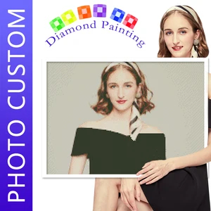 Алмазная живопись сделай сам, фото на заказ, картина стразы, вышивка бисером, вышивка крестиком 5D, украшение для дома ASF001