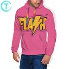 Толстовка с капюшоном Gta Vice City Flash FM, мужские длинные пуловеры с капюшоном из полиэстера, теплые серые толстовки