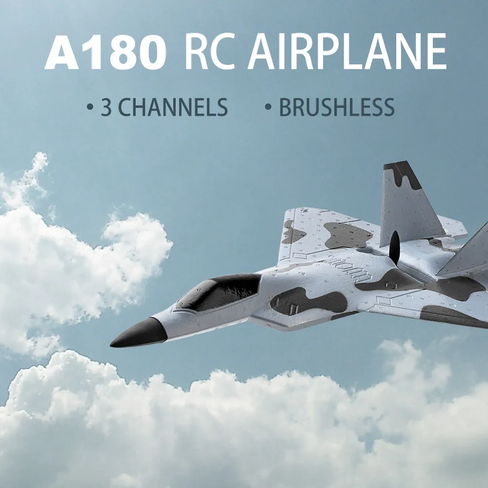 WLtoys XKS A180 RC Plane 3 канальный Самолет готов к полету бесщеточный мотор 3D 6G режим трюки