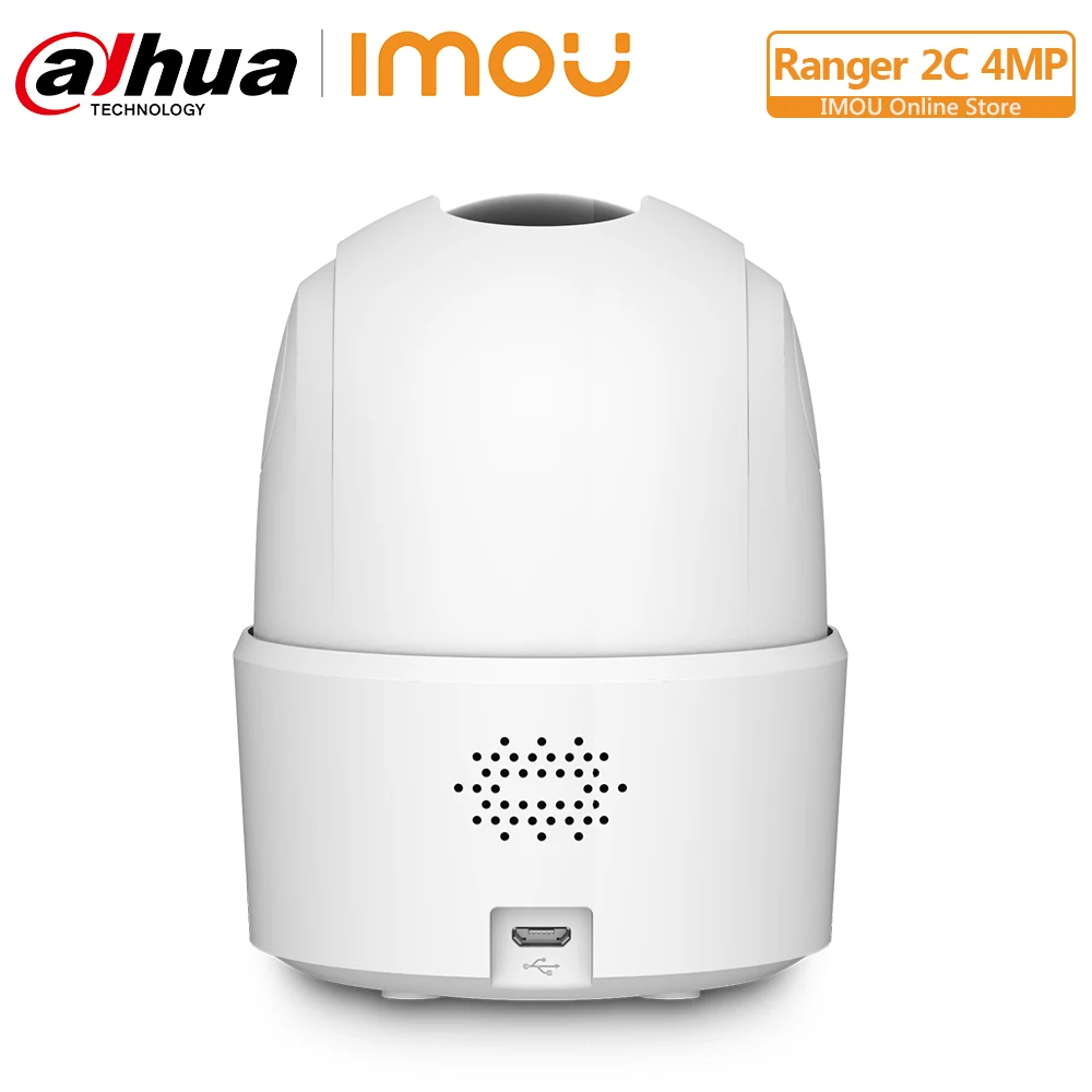 Dahua 4MP Wi Fi камера 360 ° покрытие Встроенная сирена умный режим отслеживания