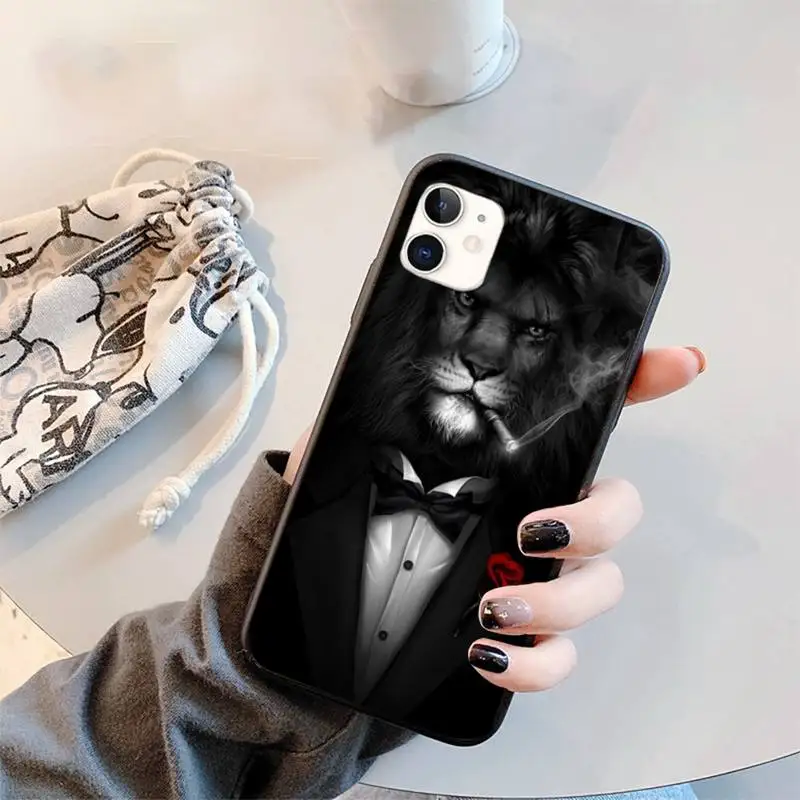 

Man Suit Shirt Tie Phone Case for iPhone 11 12 pro XS MAX 8 7 6 6S Plus X 5S SE 2020 XR mini