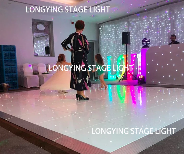 Беспроводные подключения 2 фута * Led танцпол RGB полный цвет Свадебные танцевальные