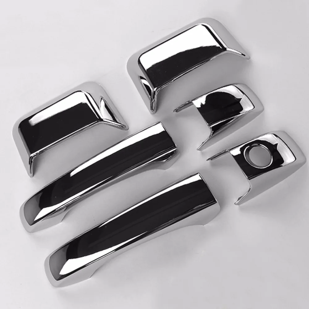 

New ABS Chrome Exterior Door Handle Cover Trim For Jeep Compass 2011 2012 2013 2014 2015 2016 [QPA327]