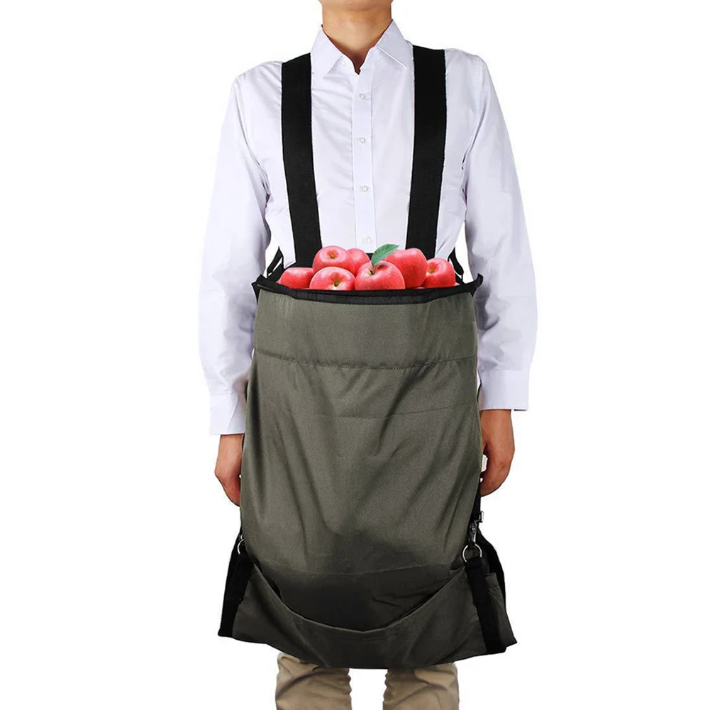 

Household Fruit Picking Apron Oxford Durable Fruit Storage Apron Vegetable Picking Organizer Bag For Garden Picking Apron