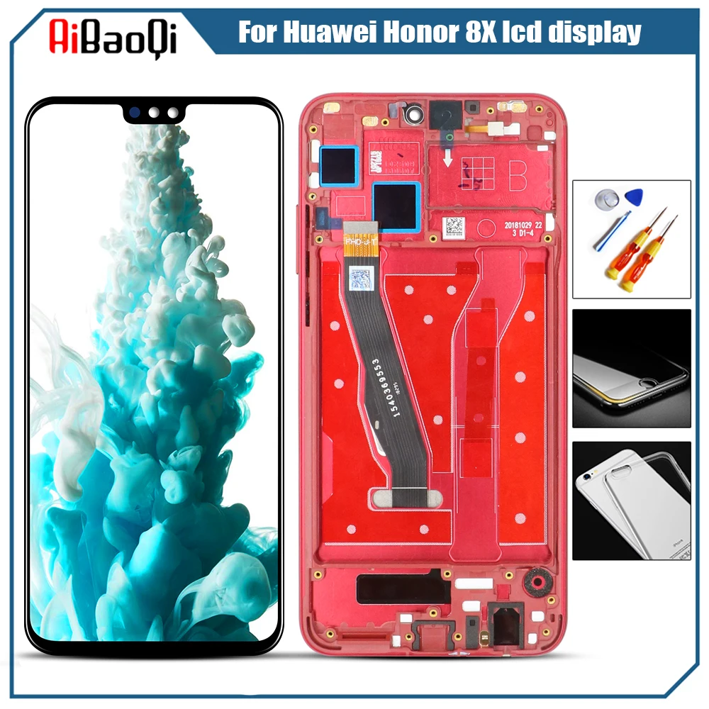 Оригинальный ЖК-дисплей 6 5 для Huawei Честь 8X + сенсорный экран Сенсорная панель