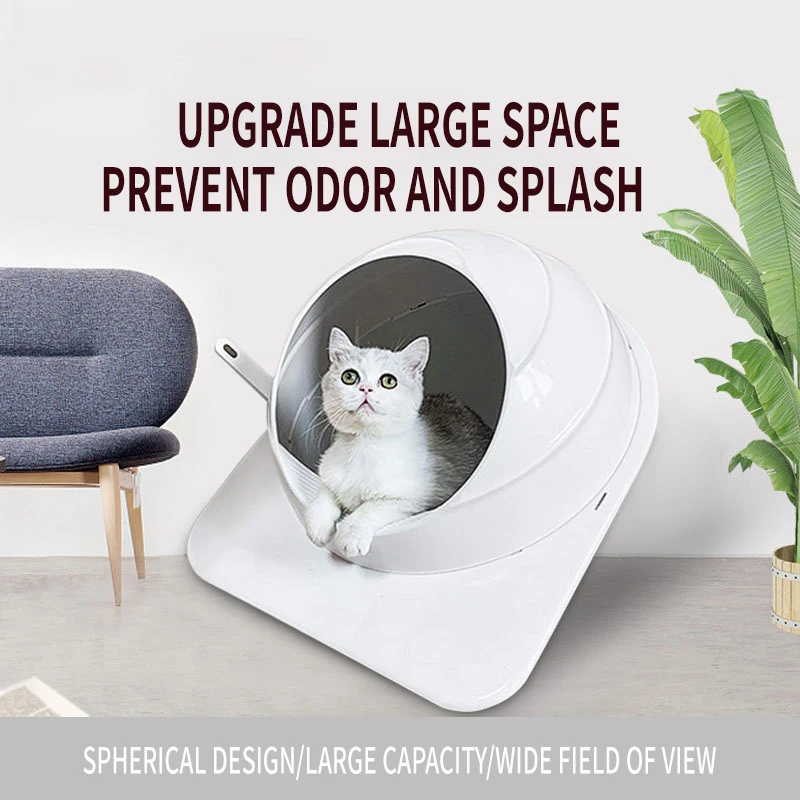 Контейнер для туалета домашних питомцев антибрызгивающий туалет кошек и собак