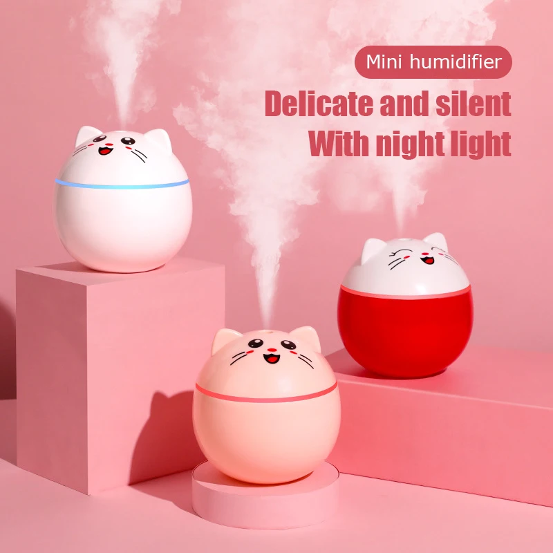 

Мини-увлажнитель воздуха с USB-интерфейсом, маленький бытовой ароматизатор для окружающей среды, ароматизатор, диффузор, увлажнители для дом...