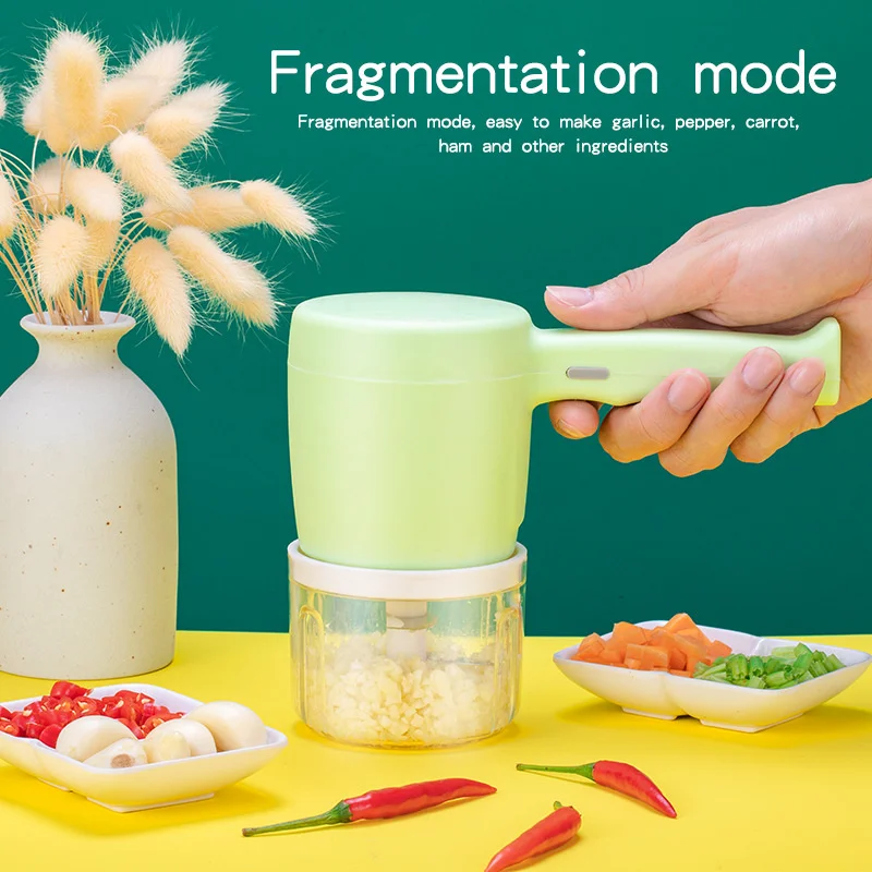 2 in1 Wireless Eectric Whisk Usb Rechargeable Food Supplement Machine Baking Small Mini Blender Automatic Cream Mixer | Бытовая техника