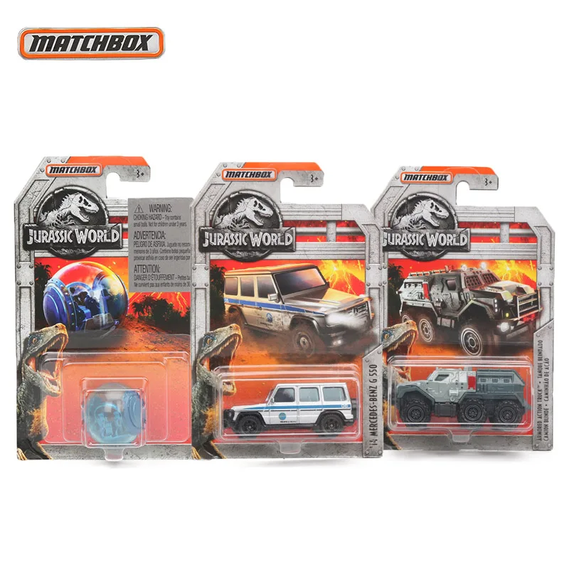 Спичечный коробок игрушки 1:64 автомобили Jurassic World лимитированная серия 14 Mercedes Benz G