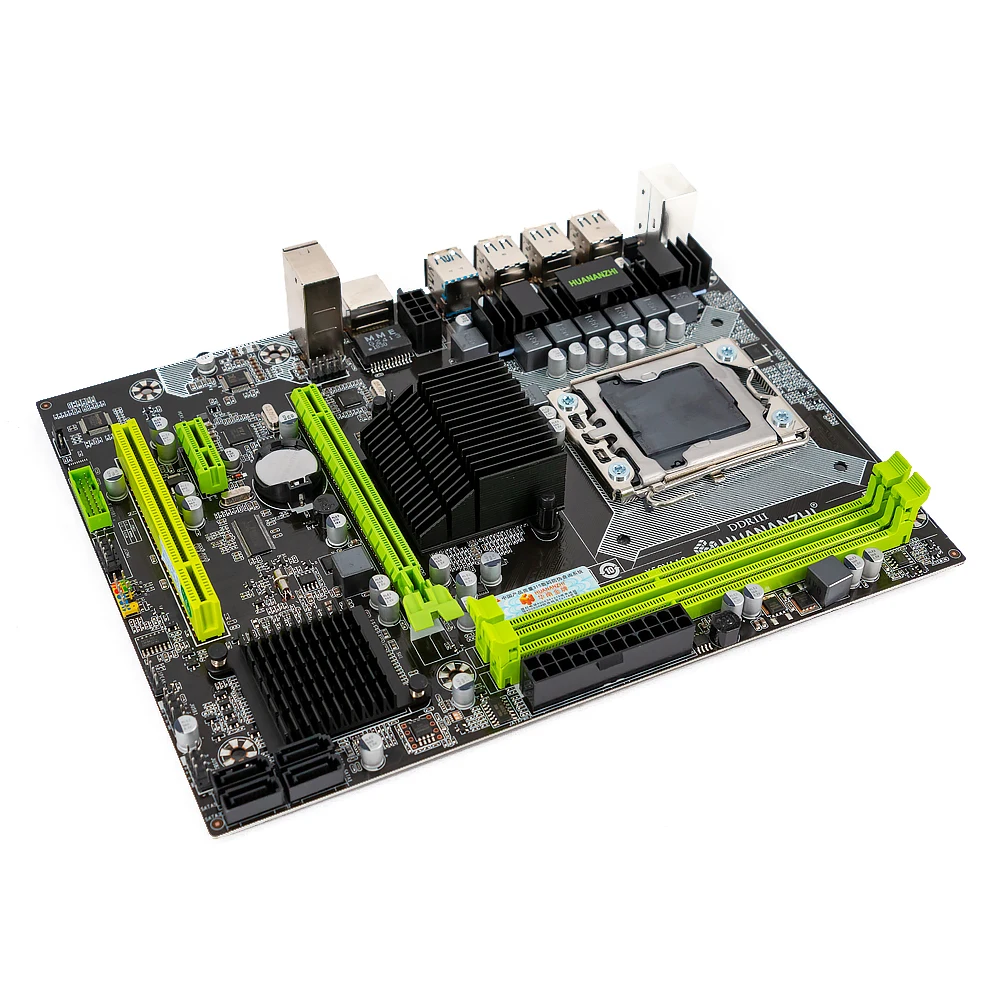 Huanan Zhi X58 PRO Материнская плата X58 для Intel LGA 1366X5675X5680X5690 DDR3 1333/1600 МГц 32 Гб PCI-E USB3.0 M-ATX материнская плата