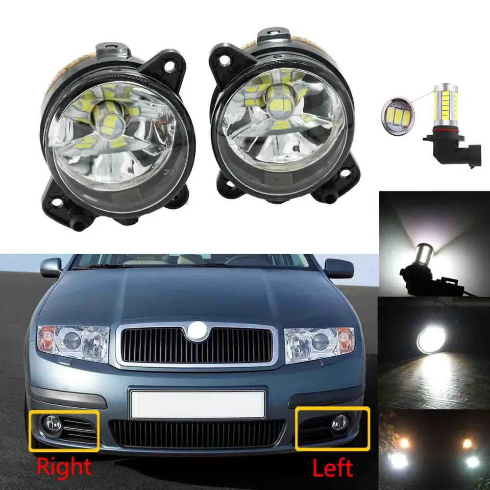 СВЕТОДИОДНЫЙ Автомобильный светильник для Skoda Fabia Mk1 2005 2006 2007 2008 автомобильный