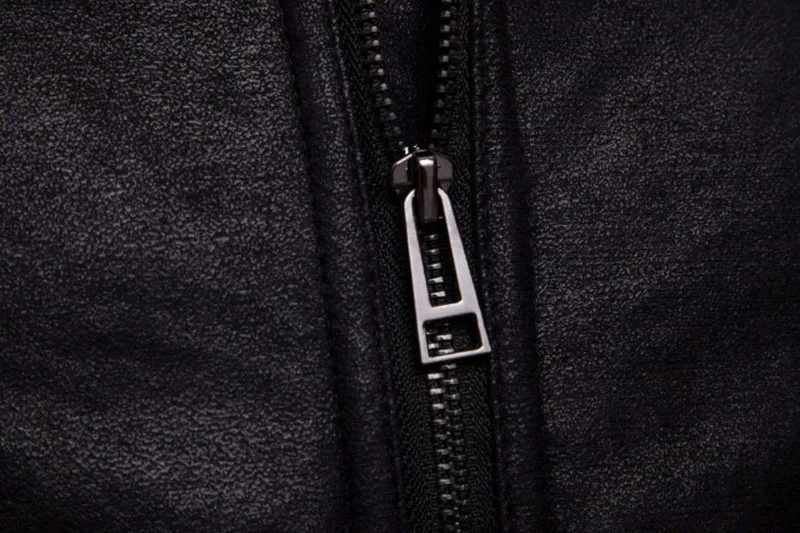 

Europe/US Size Men Leather Suede Jacket Motorcycle Leather Jacket Male Faux Leather Fur Coat Jaqueta De Couro Masculina