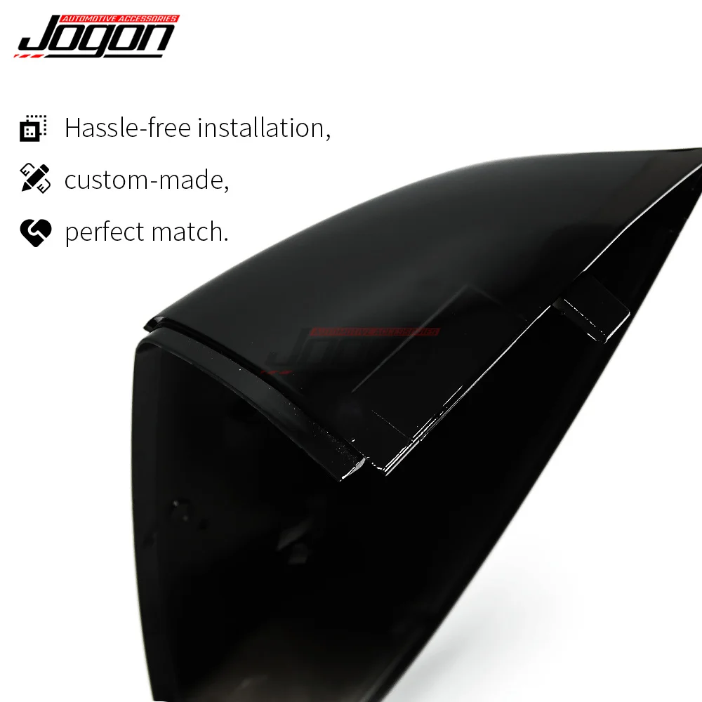 Глянцевая черная боковая крышка зеркала заднего вида замена для Audi Q5 FY 2018 2019 2020 2021