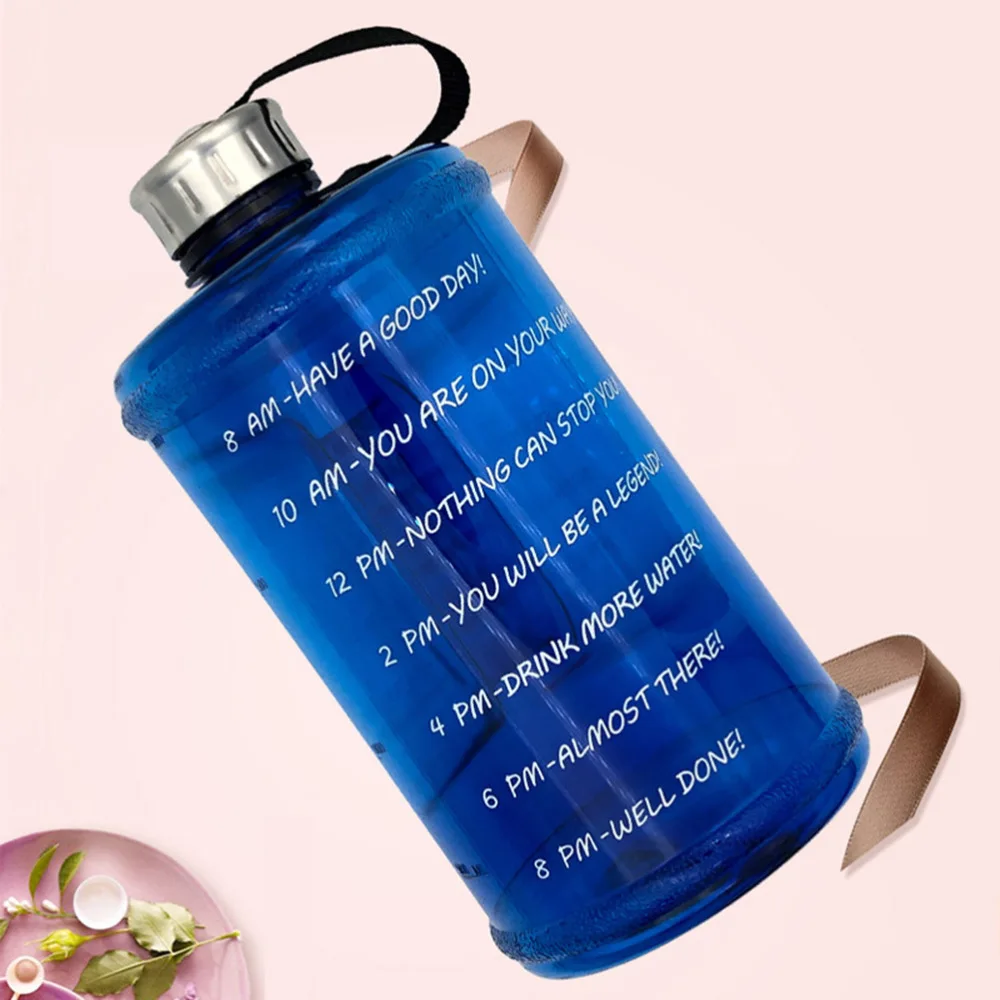 

2.2L Reusable Large Capacity Water Bottle Training Drinking Water Bottle Leak Proof Water Container for Outdoor Gym Spor