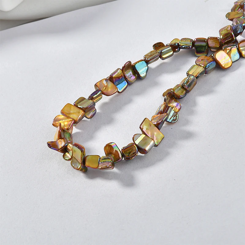 Серьги сделай сам натуральная раковина асимметричная форма Шариковая головка