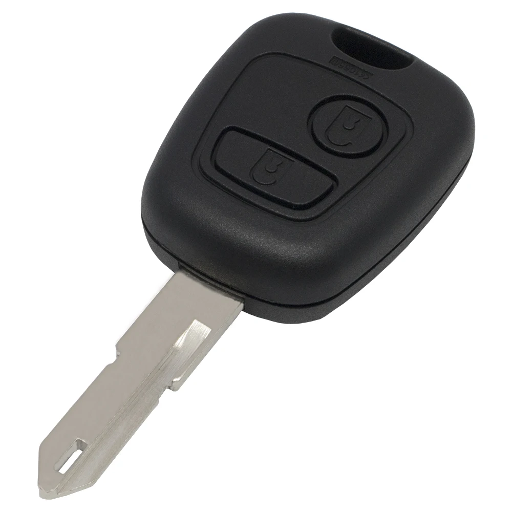 WhatsKey 2 кнопки Автомобильный Дистанционный ключ подходит для peugeot 206 Partner 433Mhz ID46