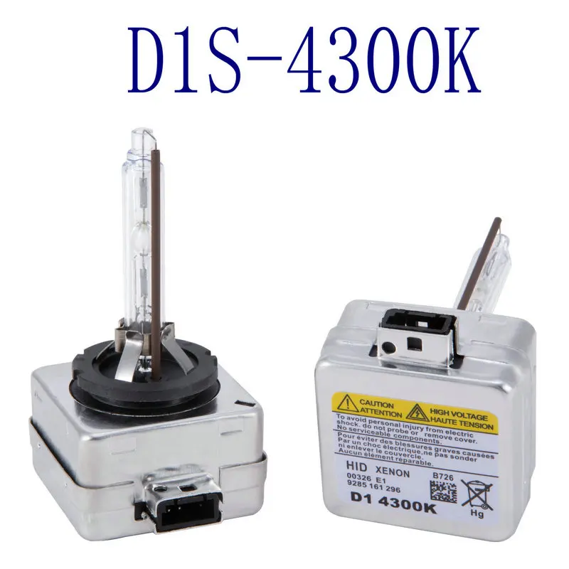 1 пара автомобильный D1S Xenon Ampoule 4300K 6000K 8000K 10000K 12000K лампа 35w фары Autor HID ксеноновая