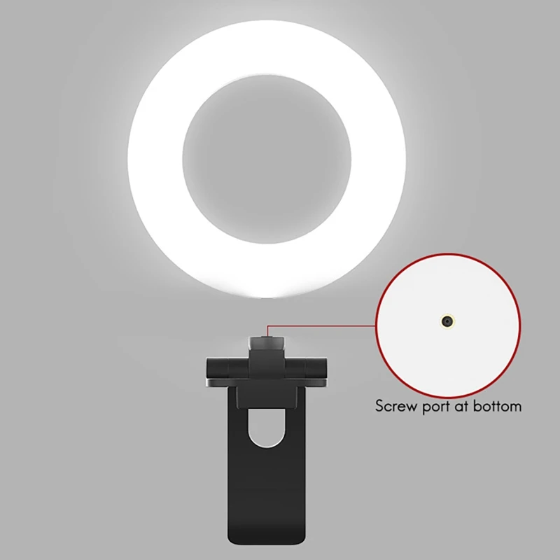 fill light mini portable color temperature adjustment 200mah battery mobile phone computer camera live beauty fill light free global shipping